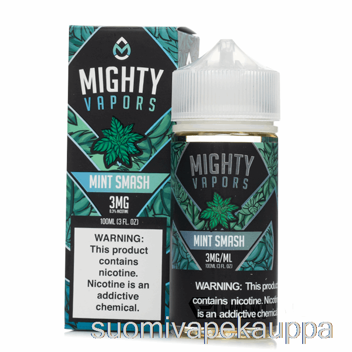 Vape Nesteet Mint Smash - Mahtavat Höyryt - 100ml 0mg